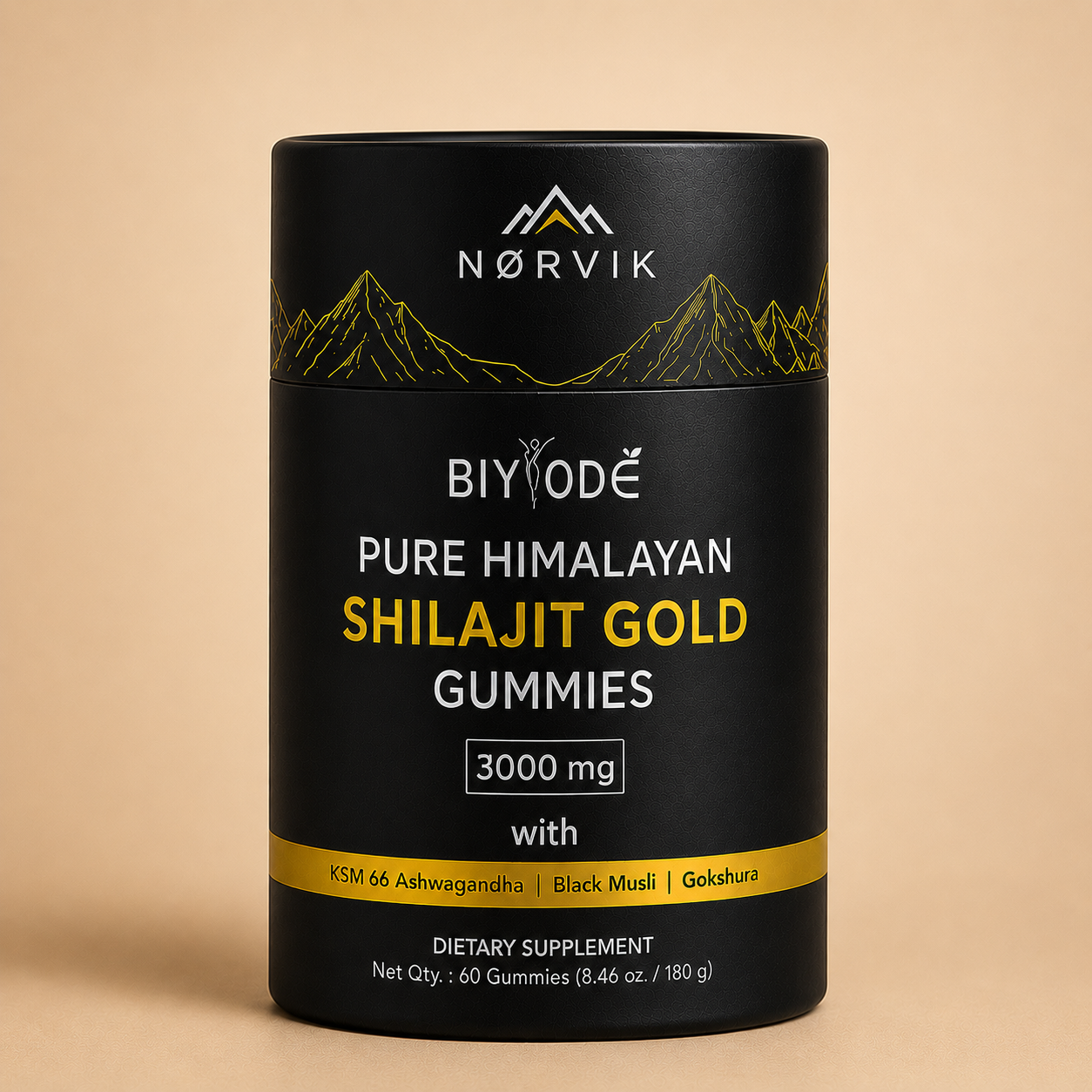Gomitas Shilajit Gold del Himalaya | Energía, enfoque y vitalidad natural