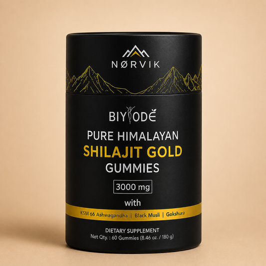 Gomitas Shilajit Gold del Himalaya | Energía, enfoque y vitalidad natural